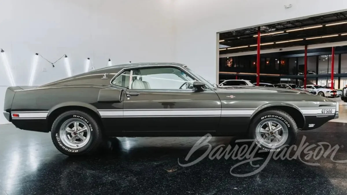 1969 Shelby GT500: Rare Black Jade Fastback Heads to Barrett-Jackson