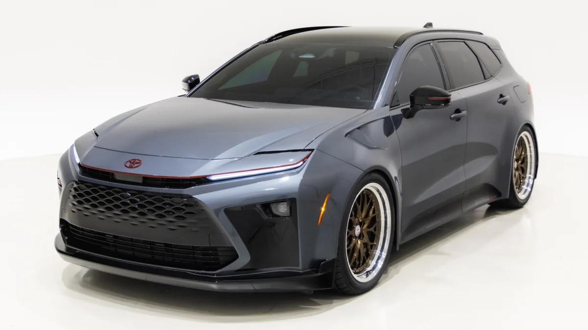 Toyota Crown Signia GT-S Concept Turns a Practical Hybrid Into a Low-Slung Tourer