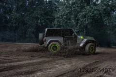 The 2027 Jeep® Wrangler Switchback, the 12th and final release in the Jeep brand’s Twelve 4 Twelve series, brings a bold new expression of Wrangler personalization to life with contrasting hood-and-door combinations, striking graphics and signature Gecko accents. Switchback culminates a yearlong celebration of Wrangler heritage, design, freedom and legendary 4x4 capability.