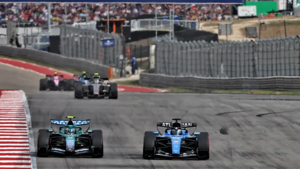 Alonso was less than impressed with Albon after their clash at Austin