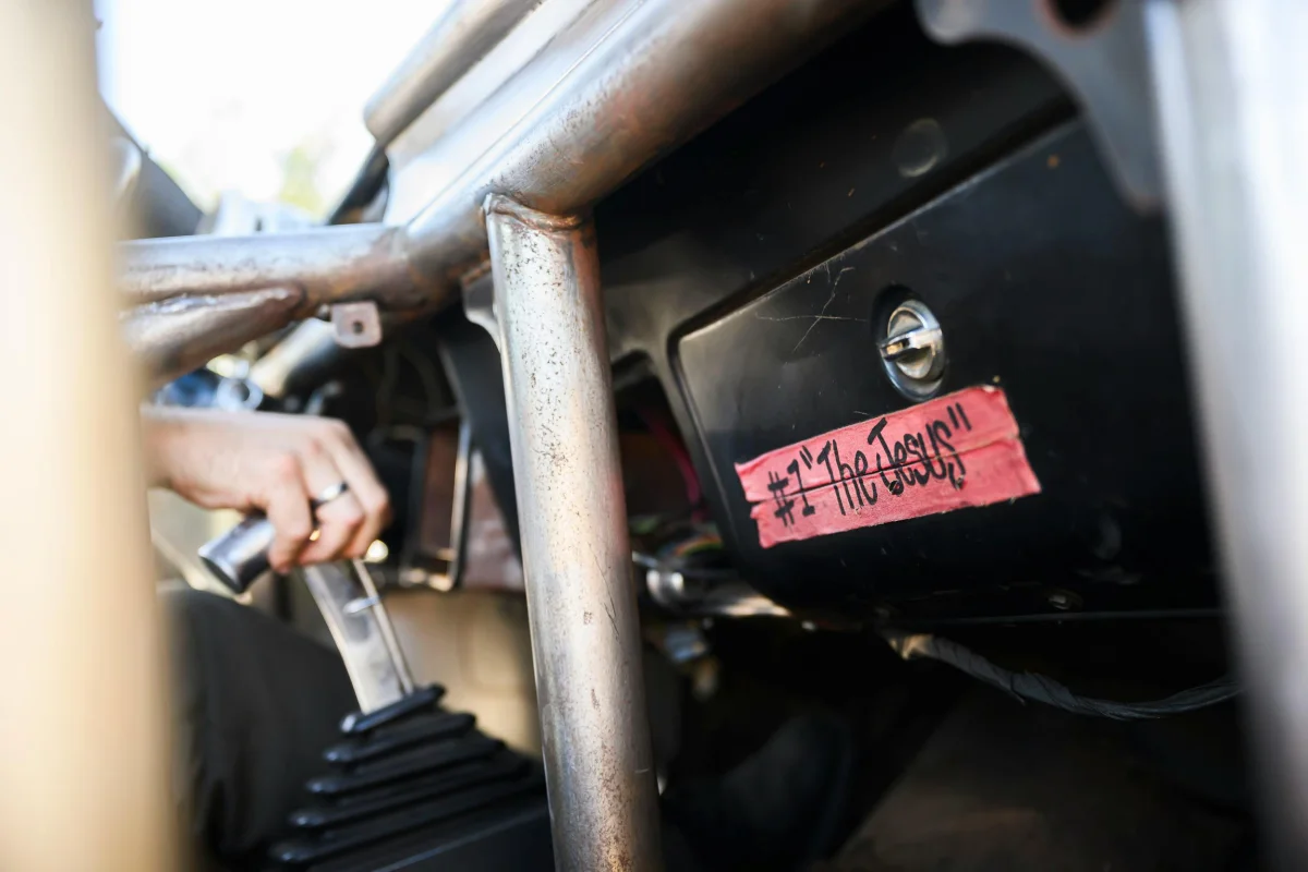 Buddy Joe Death Proof glove box tape