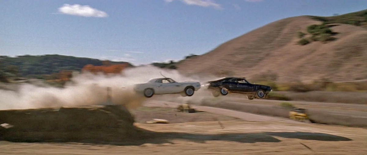 Buddy Joe Death Proof car jump