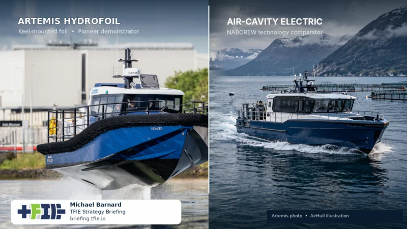 Electric Hydrofoil Pilot Boats Face a Tough Cost Test in Antwerp